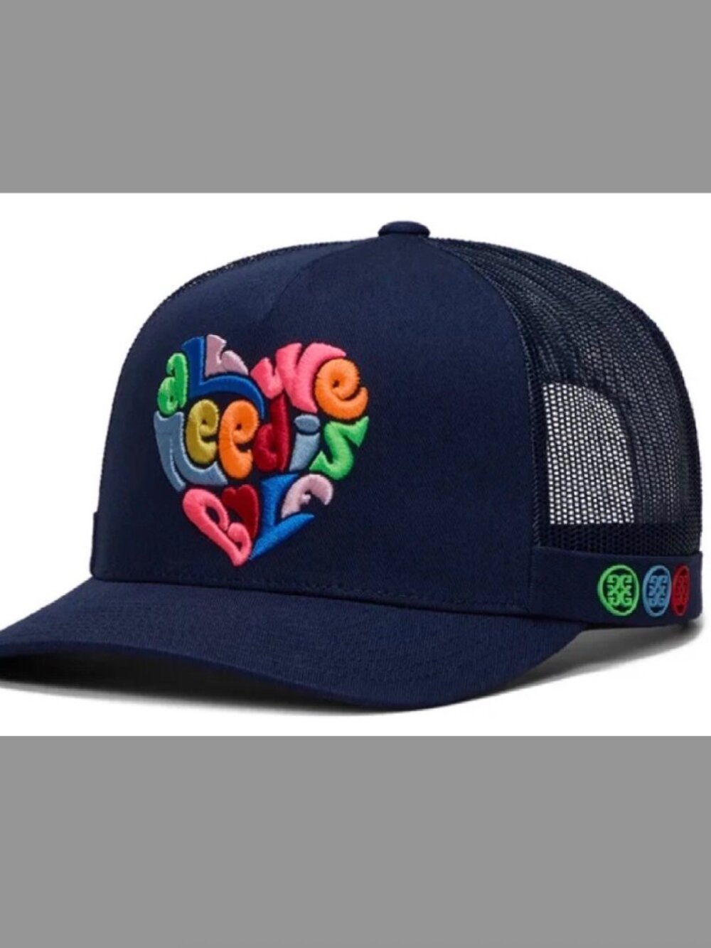 G/Fore “All We Need Is Golf” Trucker Hat OSFA Blue NEW